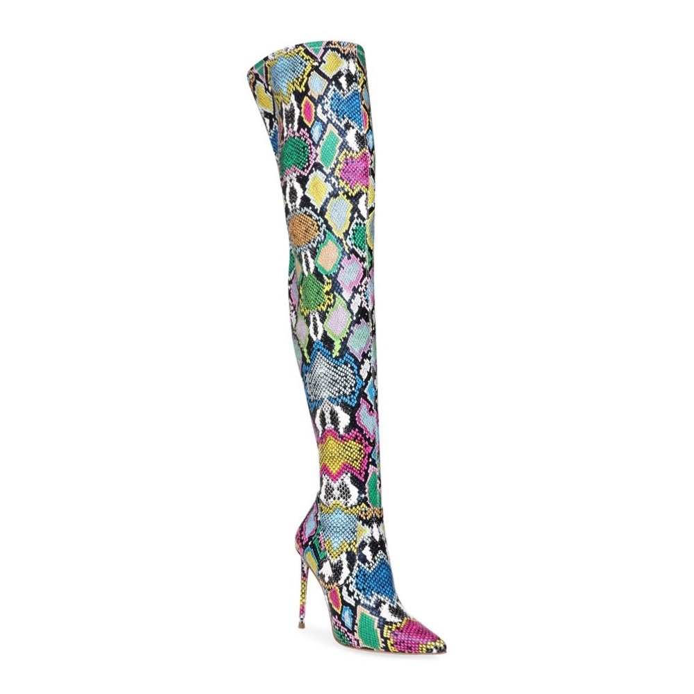 New Multi Steve Madden Over the Knee Boots, 8.5